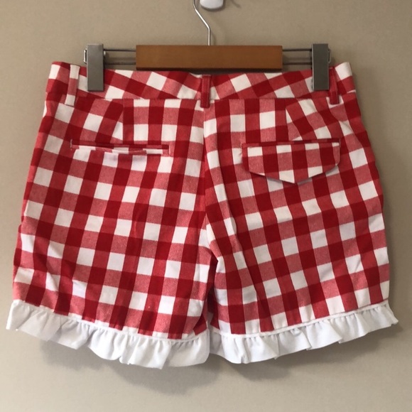 Zara Gingham and Ruffle Shorts - Picture 2 of 3